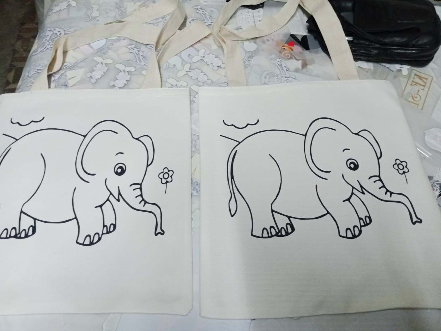 boyama çanta izmir tişört